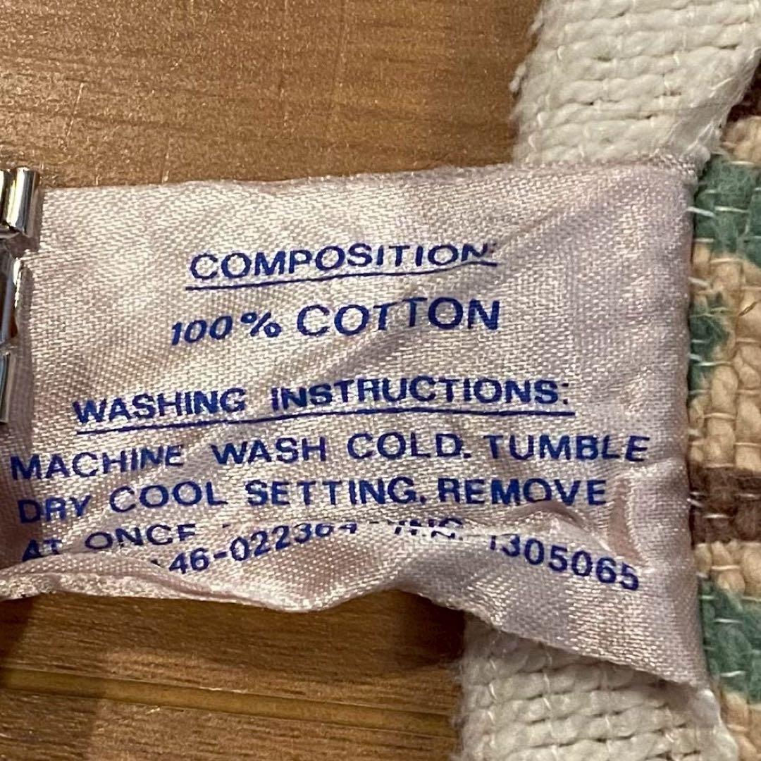 スペイン製 MORA ™︎ ヴィンテージ リバーシ ブルラグカントリー柄