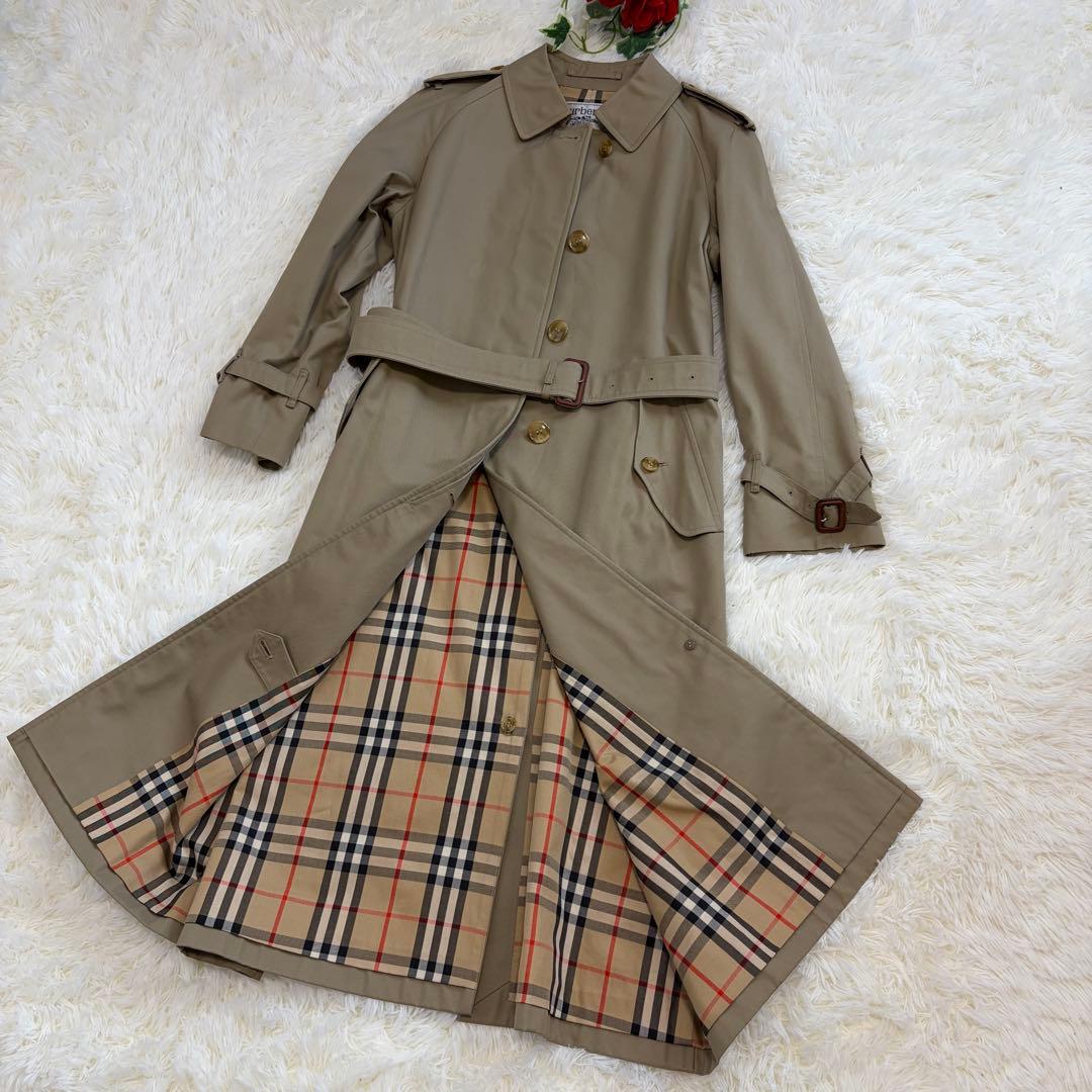 【美品✨】Burberrys バーバリー トレンチコート ベージュ ノバチェック