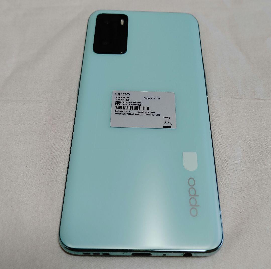 oppo A55 5g スマートフォン 本体 ミントグリーン