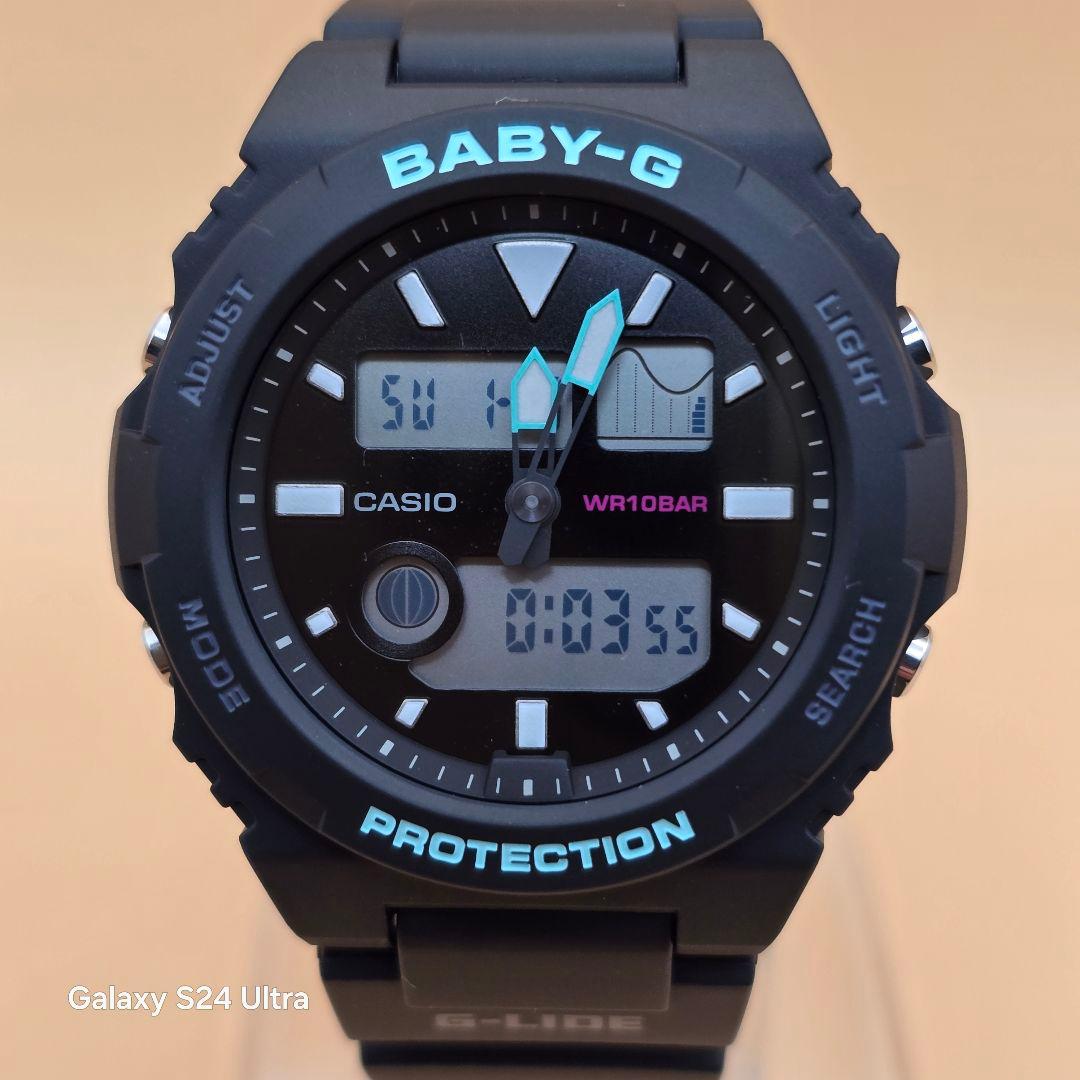 未使用カシオ Baby-G BAX-100-1AJF レディース腕時計
