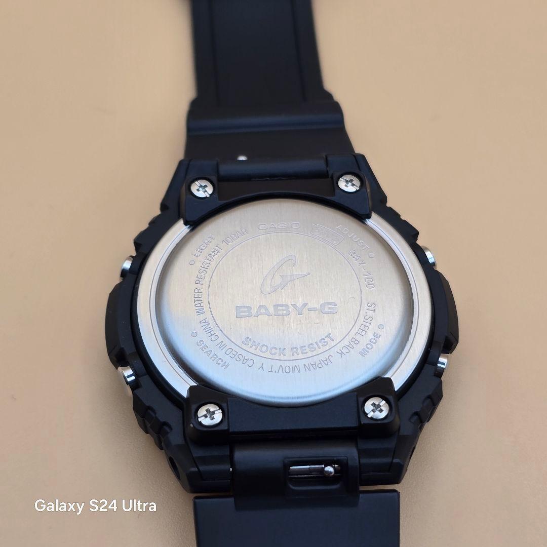 未使用カシオ Baby-G BAX-100-1AJF レディース腕時計