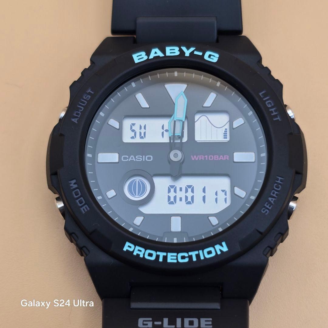 未使用カシオ Baby-G BAX-100-1AJF レディース腕時計