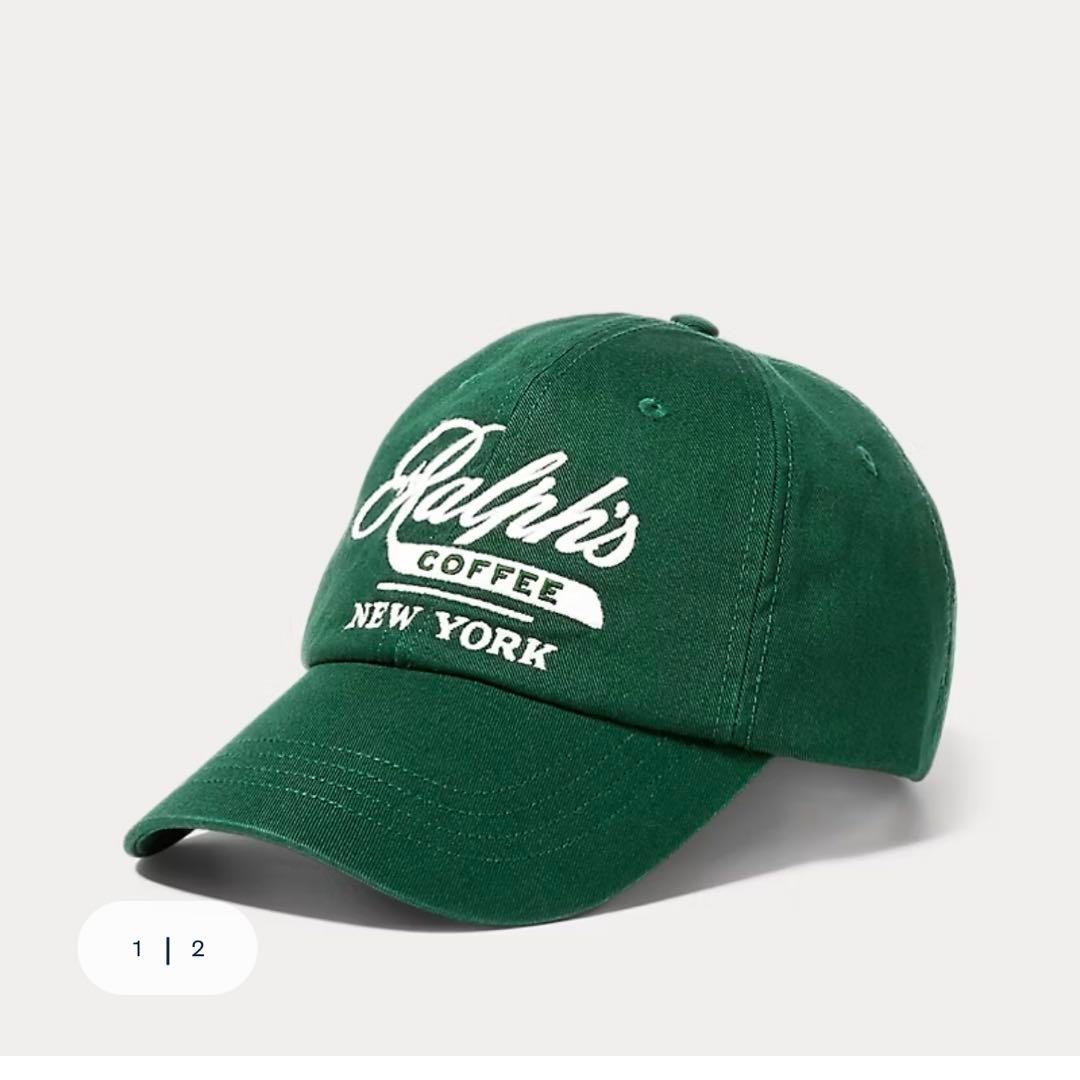 ラルフローレン POLO Ralph's Coffee キャップ グリーン