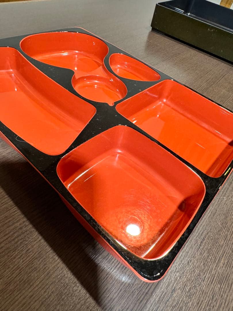 尺3寸長手松花堂用扇仕切 雲亀甲箱 弁当箱15セット