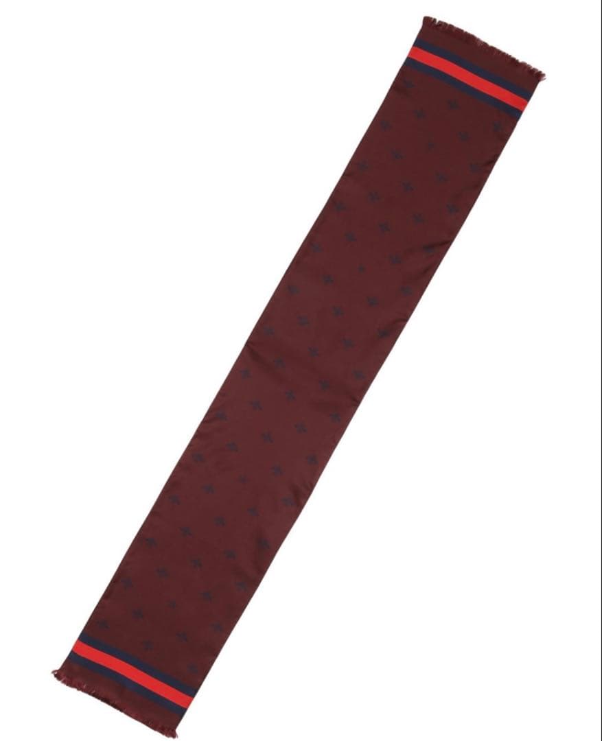 新品 GUCCI グッチ シルク スカーフ 蜂 ビー ユニセックス