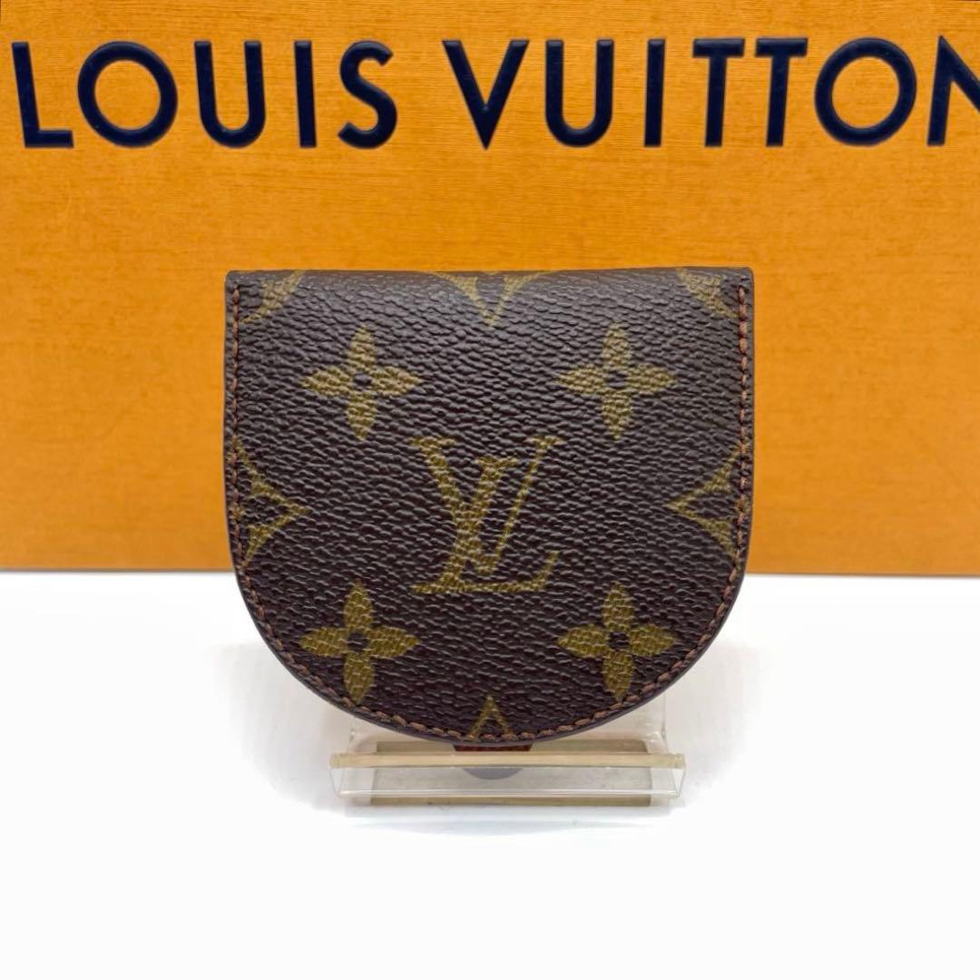 【美品】ルイヴィトン　ケース　ポルトモネキュベット　モノグラム　小銭入れ