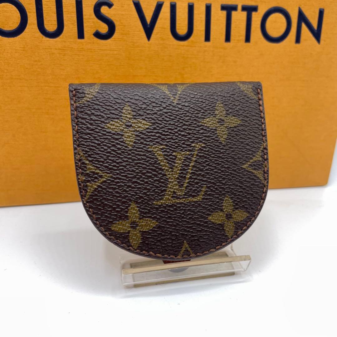 【美品】ルイヴィトン　ケース　ポルトモネキュベット　モノグラム　小銭入れ