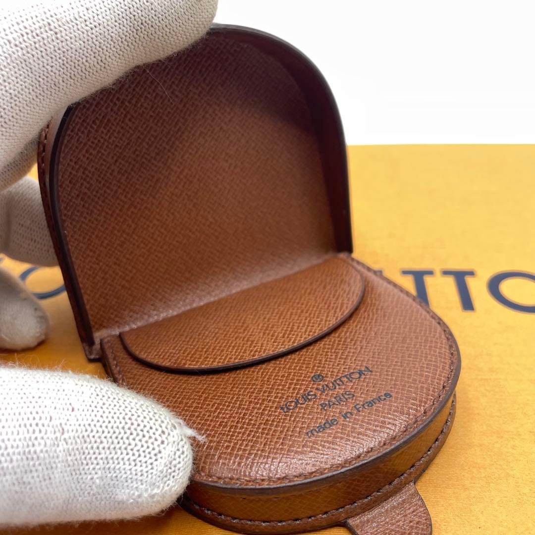 【美品】ルイヴィトン　ケース　ポルトモネキュベット　モノグラム　小銭入れ