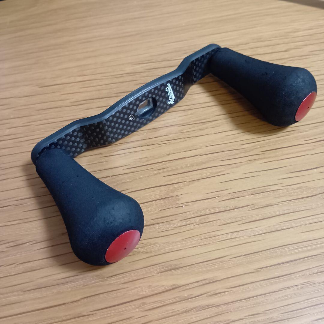 スタコン studio COMPOSITE ベイトリール パワーハンドル 黒/赤