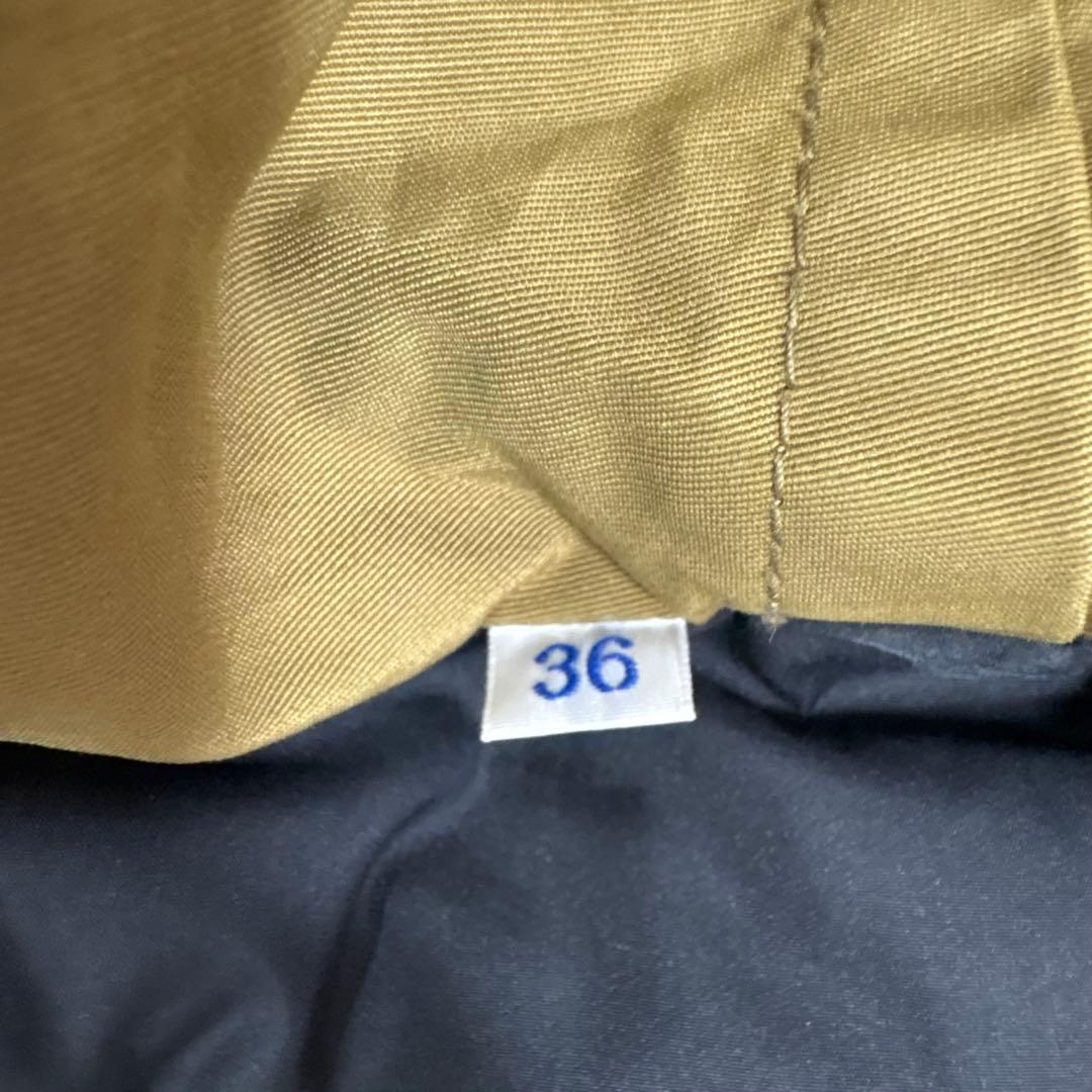 ダントン　ダウンジャケット　青ロゴ　フード　ラクーンファー付き　36