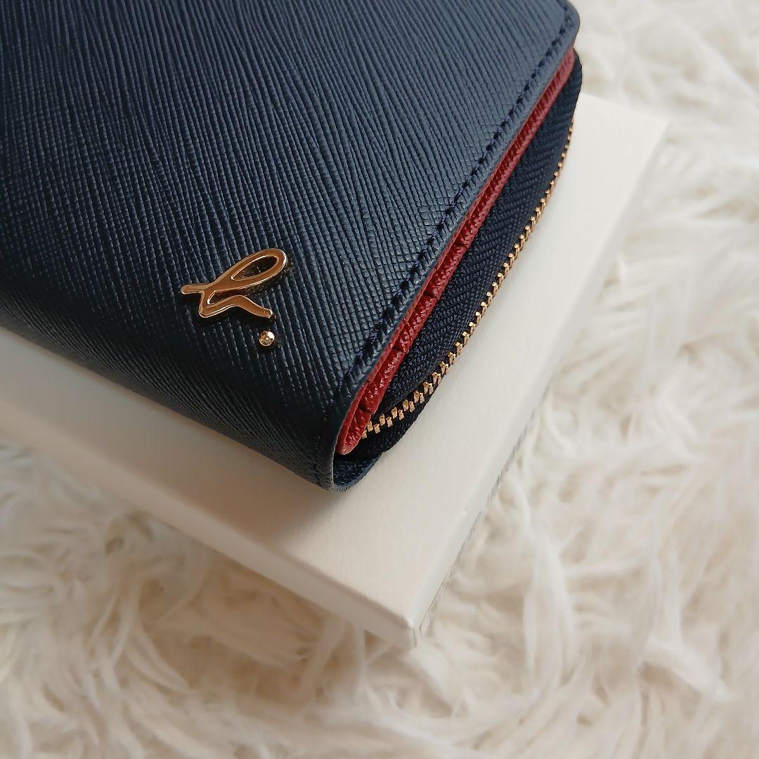 【美品】【agnes b.】 二つ折り財布 EW13B-09