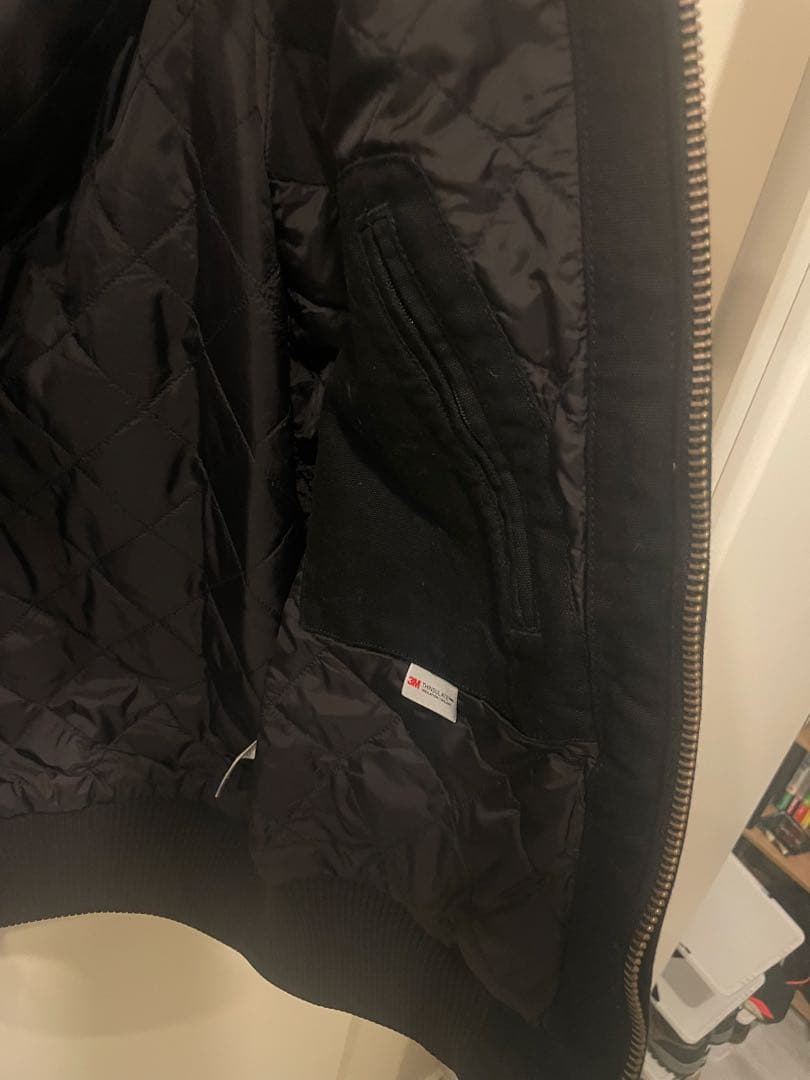 ア*ク様 着用2回　Carhartt ブラック ジャケット M ルーズフィット