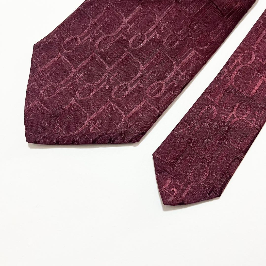 【極美品】クリスチャンディオール ネクタイ トロッター柄 シルク100%