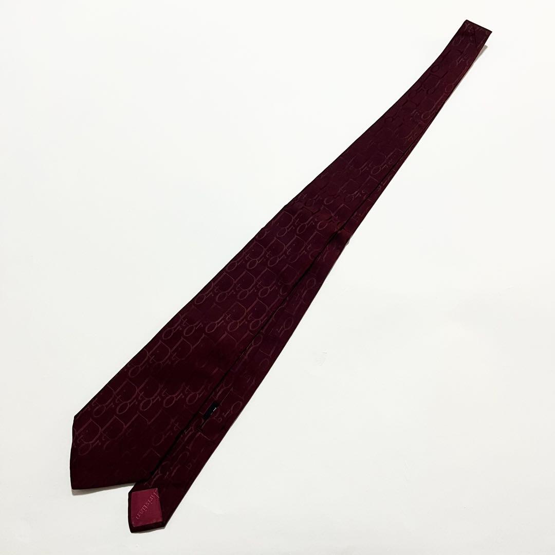 【極美品】クリスチャンディオール ネクタイ トロッター柄 シルク100%