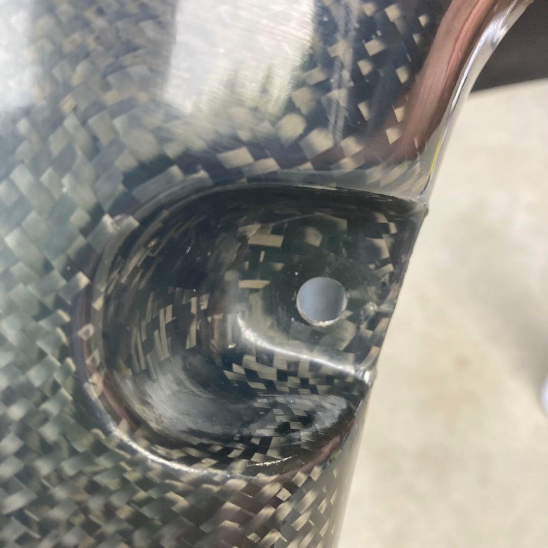 zx12rカーボンフロントフェンダー