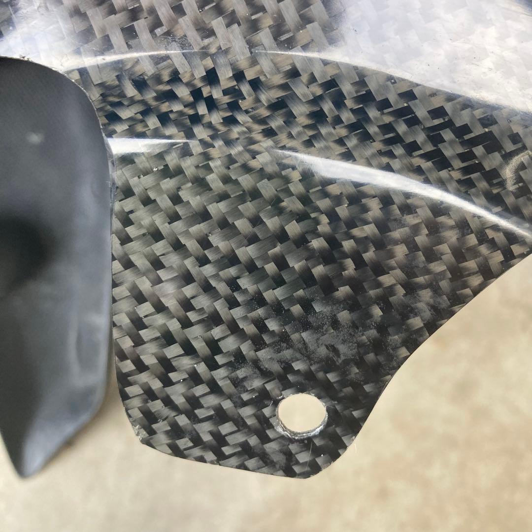 zx12rカーボンフロントフェンダー