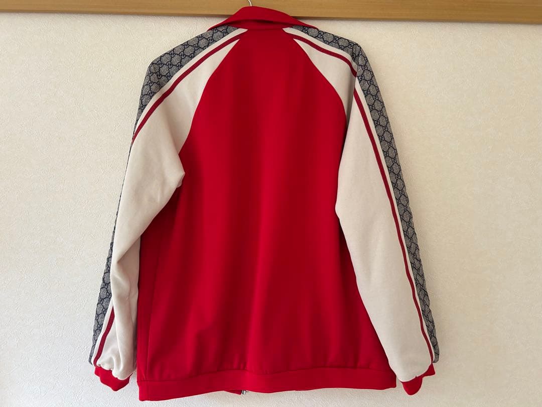 GUCCI GGスリーブ トラックジャケット xs