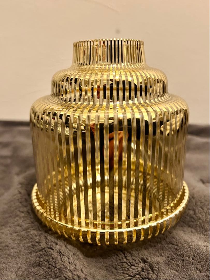 ディプティック　キャンドルホルダー ピラミッド ゴールド