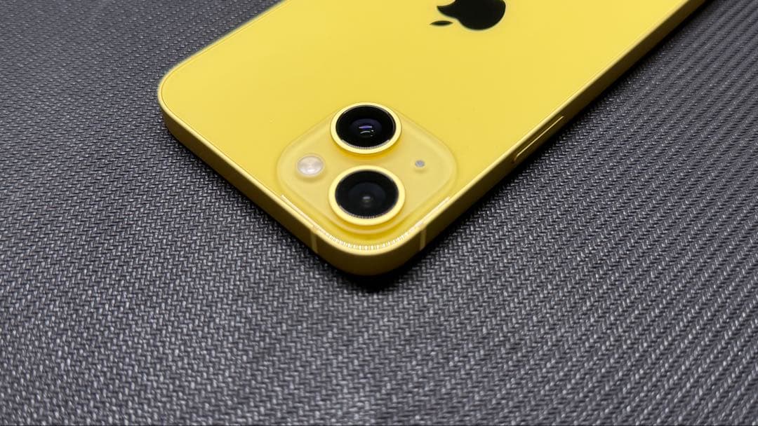 iPhone 14 イエロー　128GB 極美品