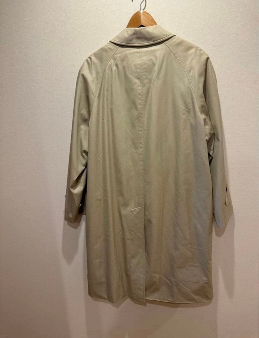 【BURBERRY バーバリー】 ライナー付き ステンカラーコート LL メンズ