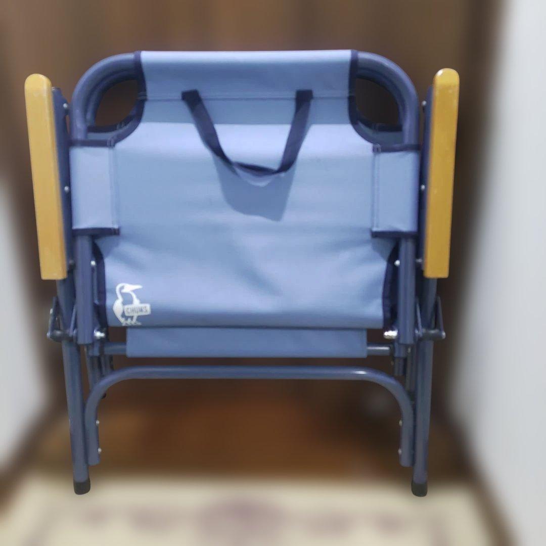 良品　CHUMS チャムス　バックウィズチェア　ブルー/ネイビー