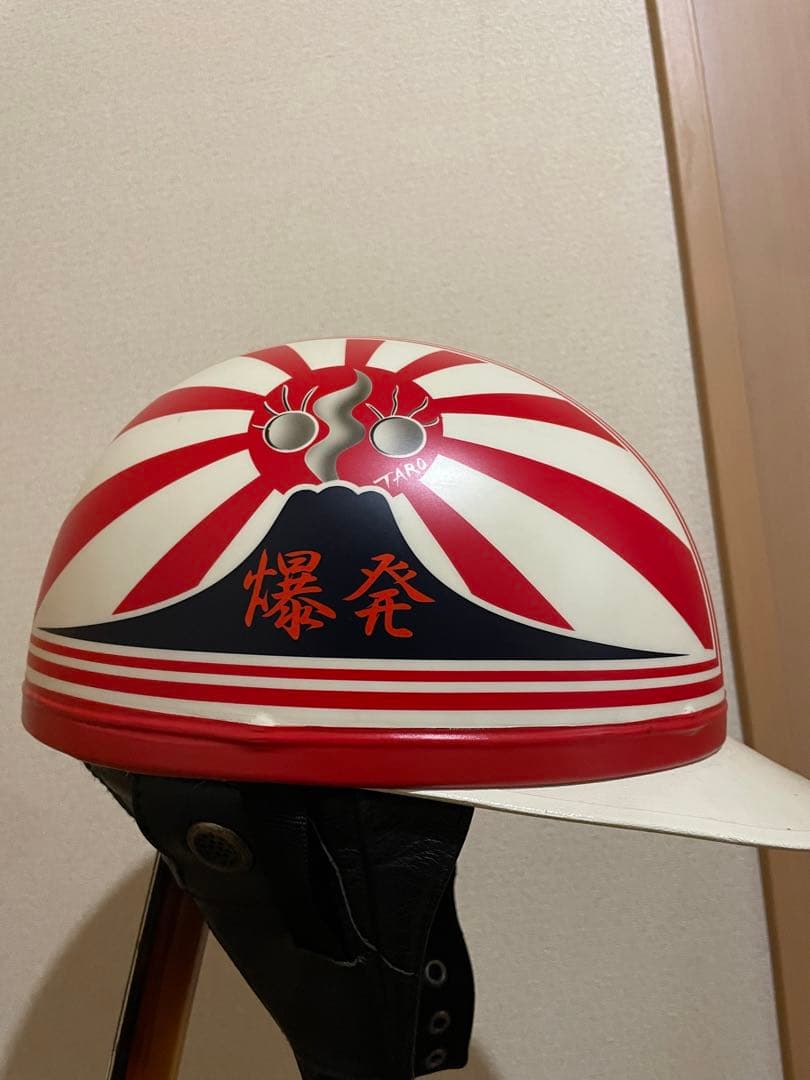 立花コルク半　三つボタン　岡本太郎　富士日章　プロトタイプ　XL 当時物