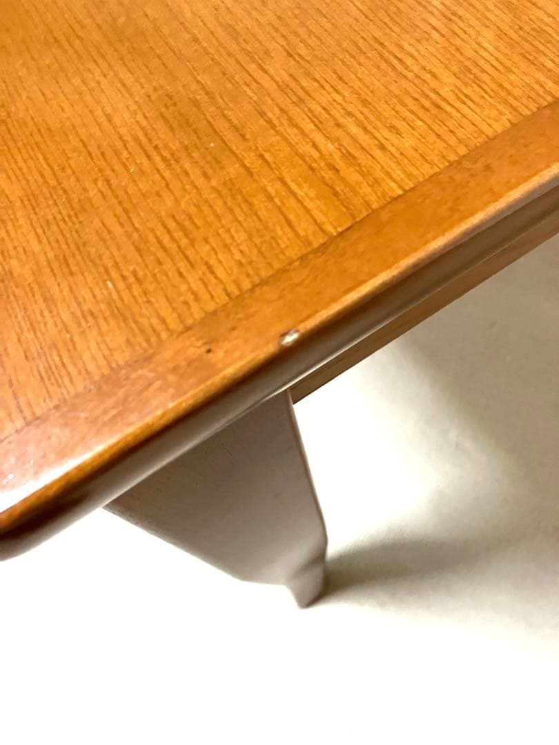 カリモク ダイニングテーブル 125×80×H69 天然木 デスク