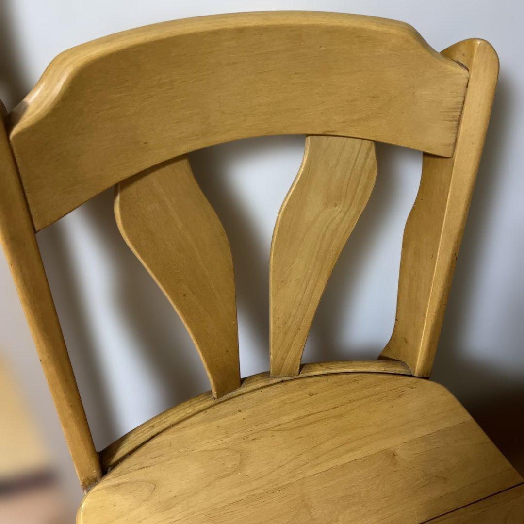 ナチュラルウッド　ダイニングチェア