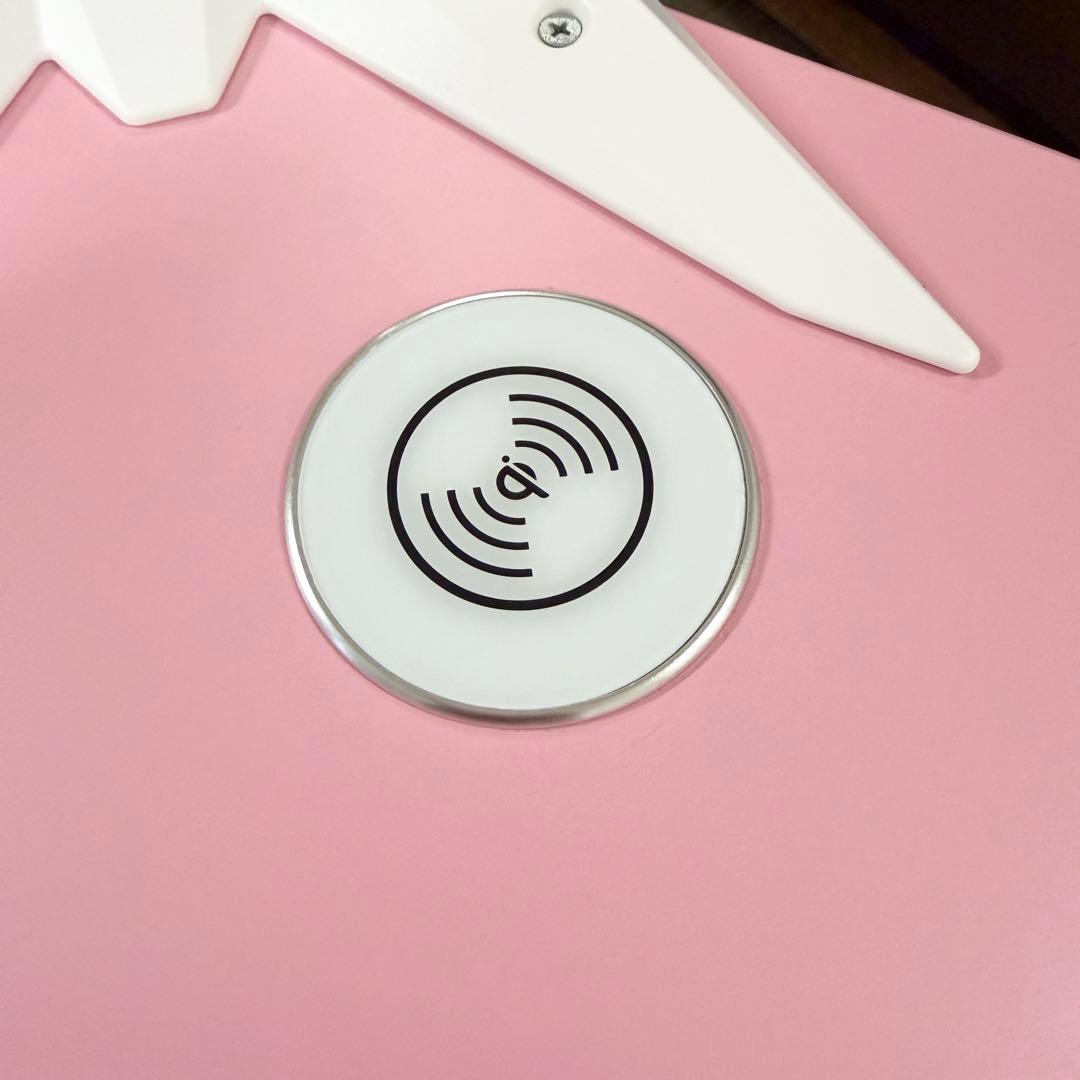 【美品‼️】Autofull オートフル ゲーミングデスク ワイヤレス充電　ピンク