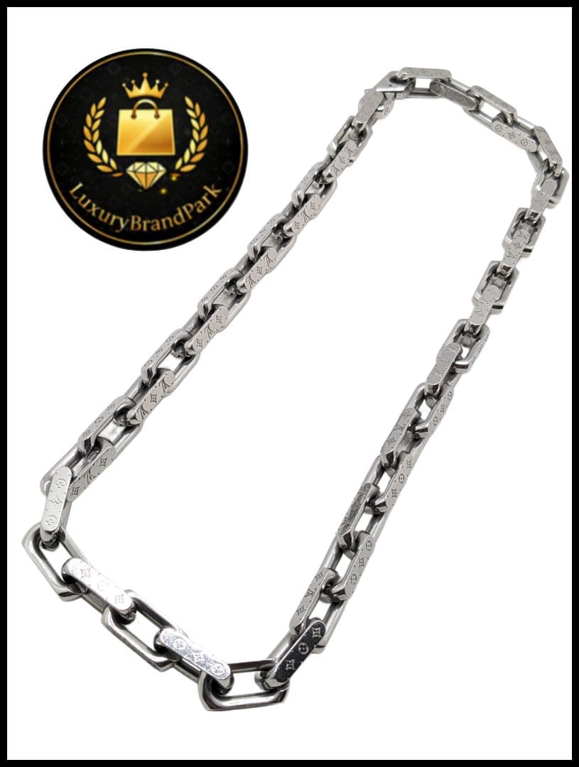 ルイヴィトン コリエ チェーン モノグラム ネックレス