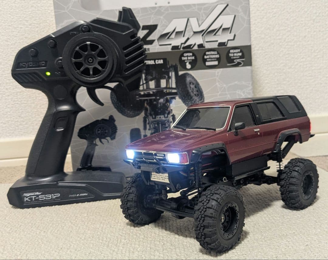 ミニッツMINI-Z 4x4 4ランナー ライト　リフト・インチアップ