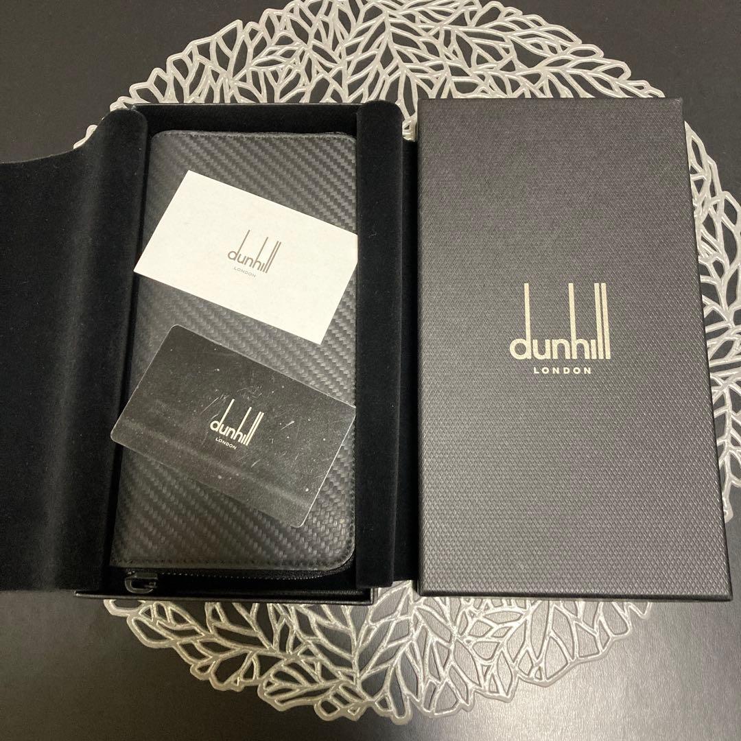 ダンヒル　長財布　ラウンドファスナー