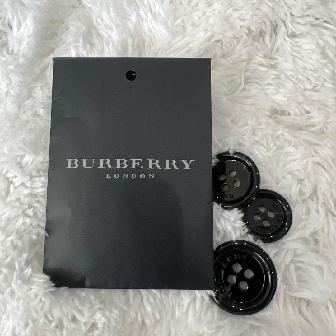 【美品】バーバリーロンドン　トレンチコート　ノバチェック　ネイビー　M