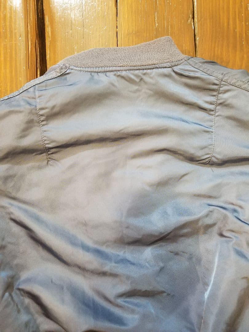 ALPHA INDUSTRIES☆90's MA-1☆ブルー☆50's復刻☆L