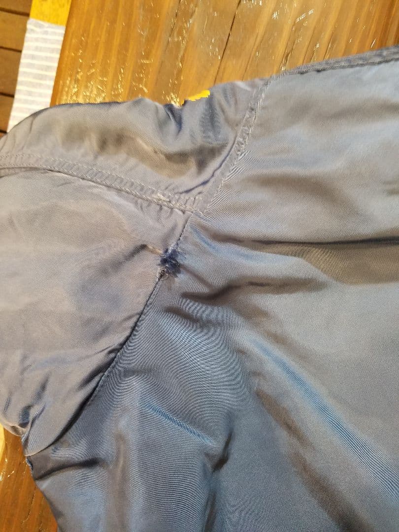 ALPHA INDUSTRIES☆90's MA-1☆ブルー☆50's復刻☆L