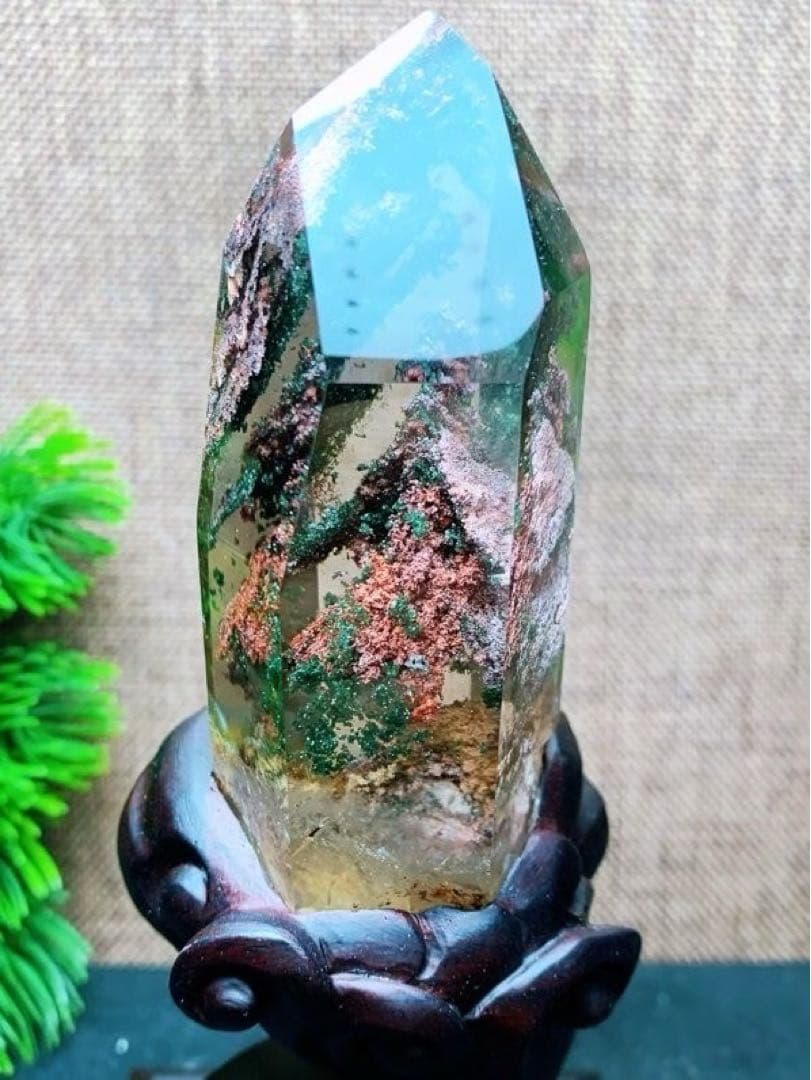 ⭐︎【極上品】天然 ガーデン クォーツ 置物 152g