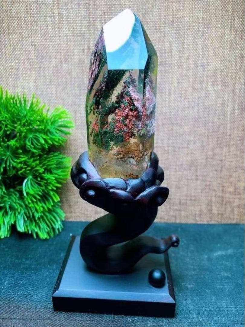 ⭐︎【極上品】天然 ガーデン クォーツ 置物 152g