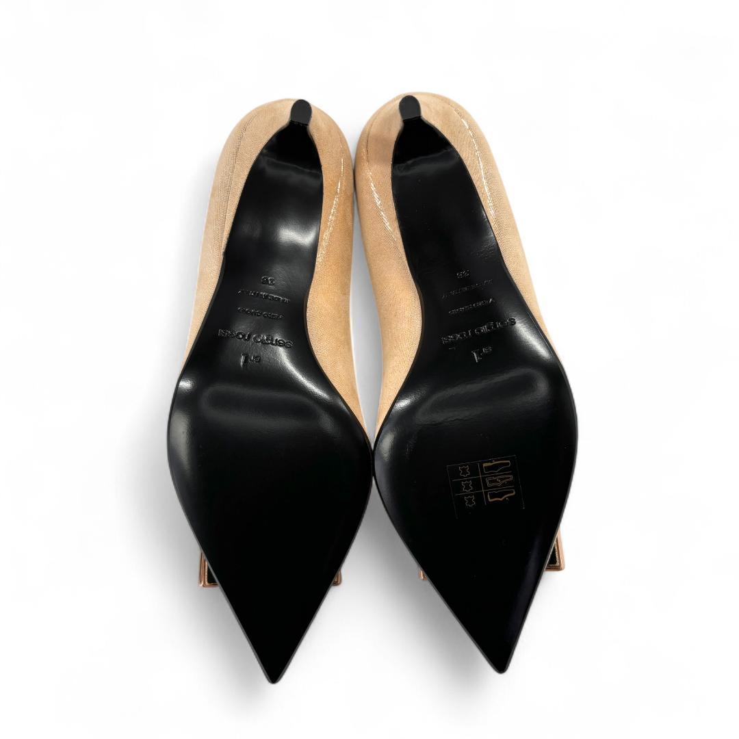 レアカラー セルジオロッシ SR1 ピンクベージュ 36 23cm 結婚式など