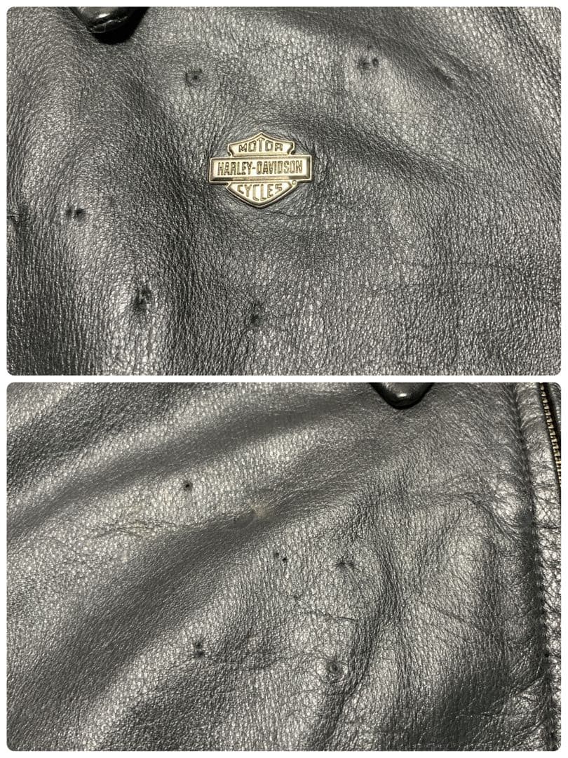 美品 希少 2XL ハーレーダビッドソン　レザージャケット