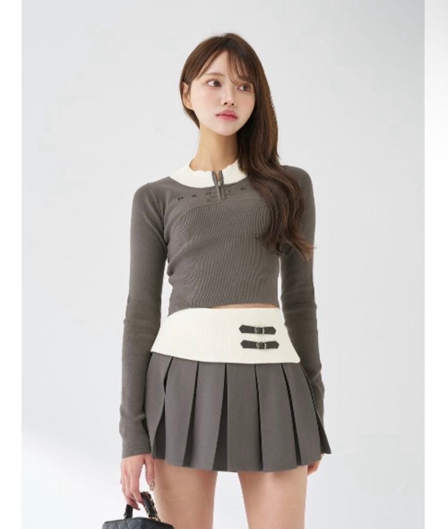 Darich ニット セットアップ グレー FL