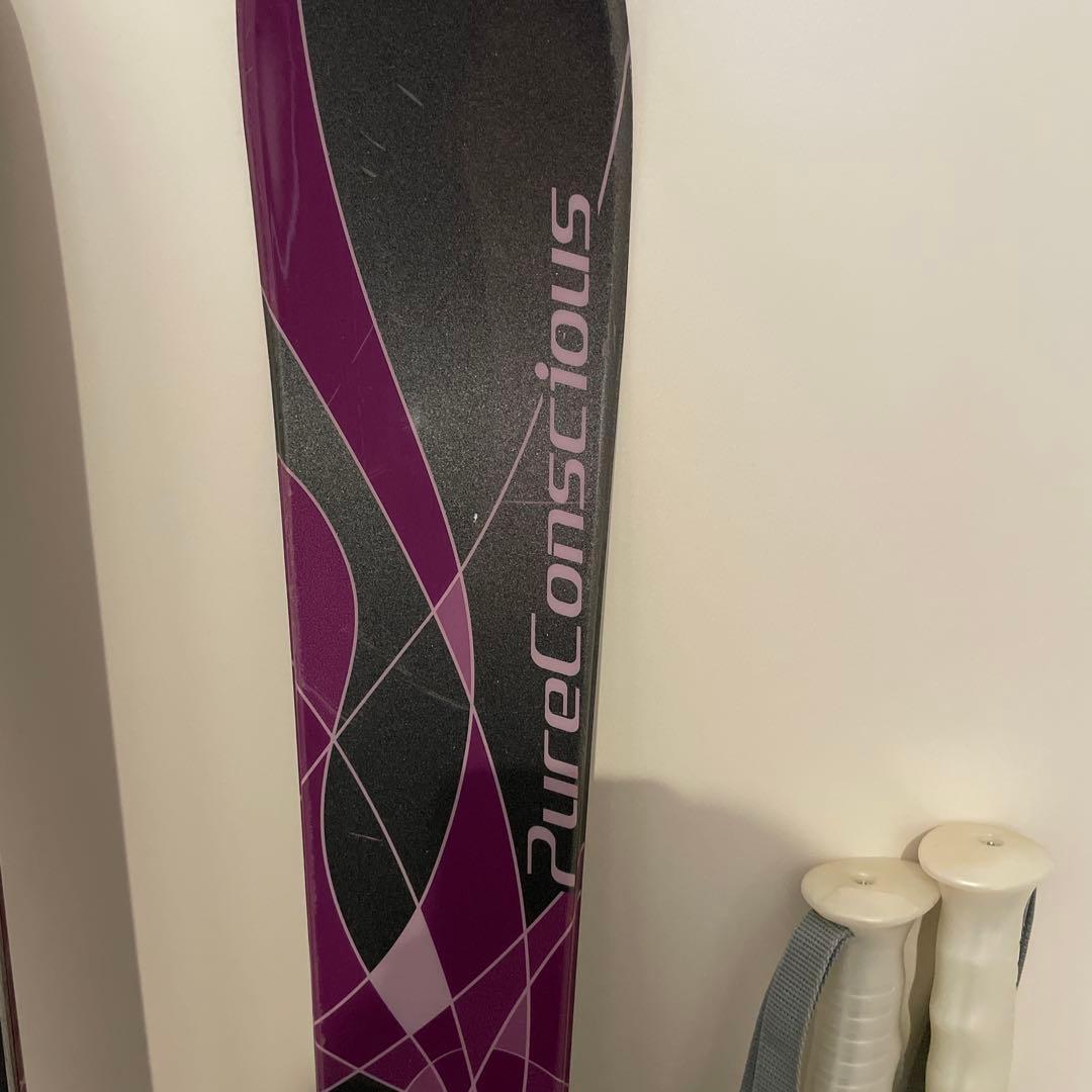 Pure Conscious 150スキー板、ストック118