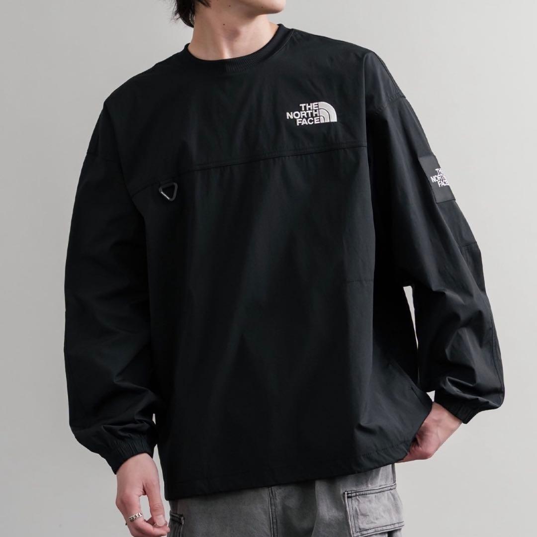 XL＊アルバニークルーネック＊ブラック　黒＊ロンT＊ノースフェイス＊韓国限定