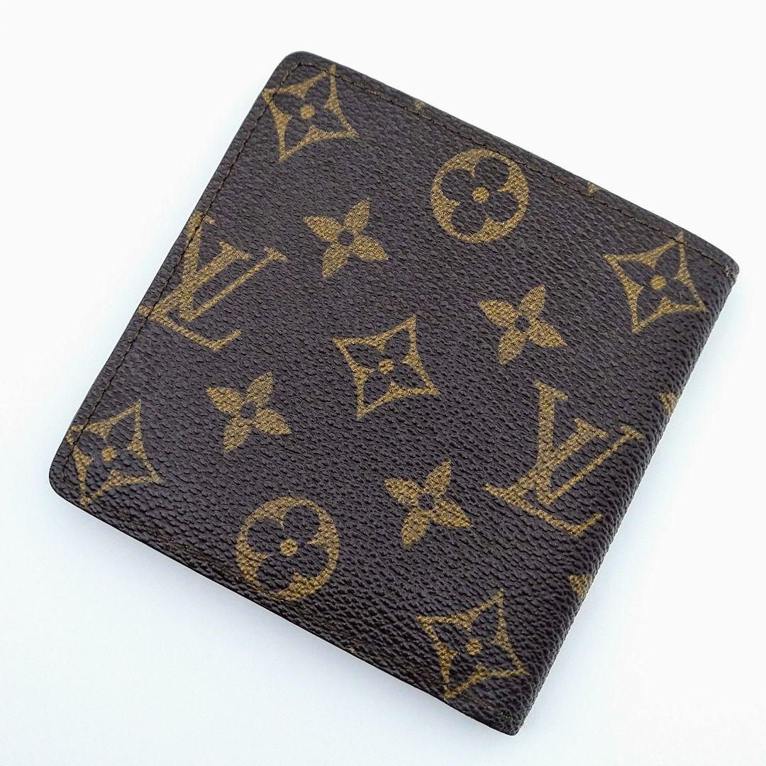 ルイヴィトン モノグラム ポルトフォイユ マルコ 二つ折り財布 コンパクト