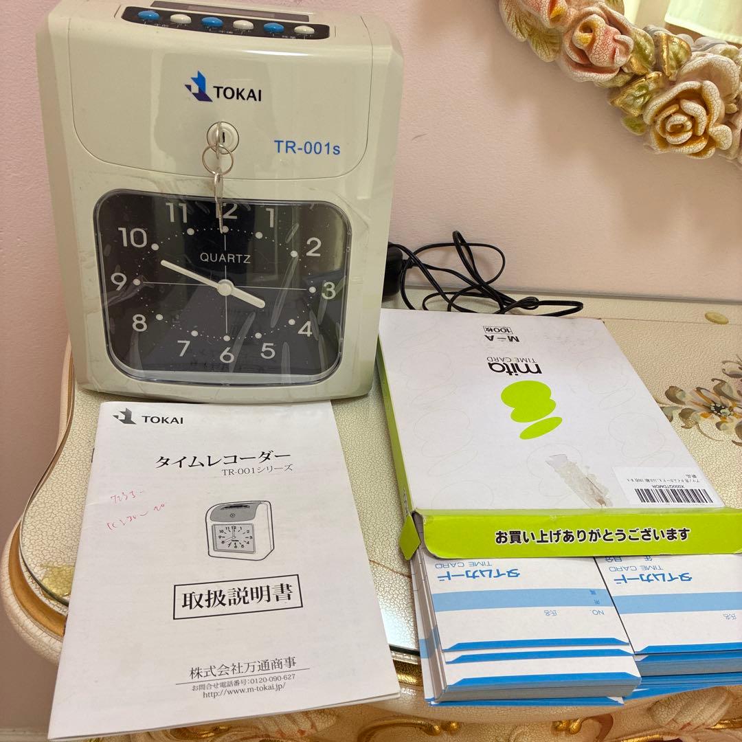 TOKAI タイムレコーダー　 タイムカード