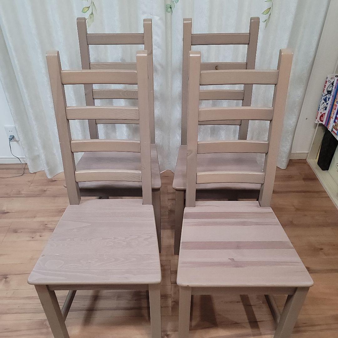 廃盤 IKEA KAUSTBYダイニングチェア カウストビー ４脚セット