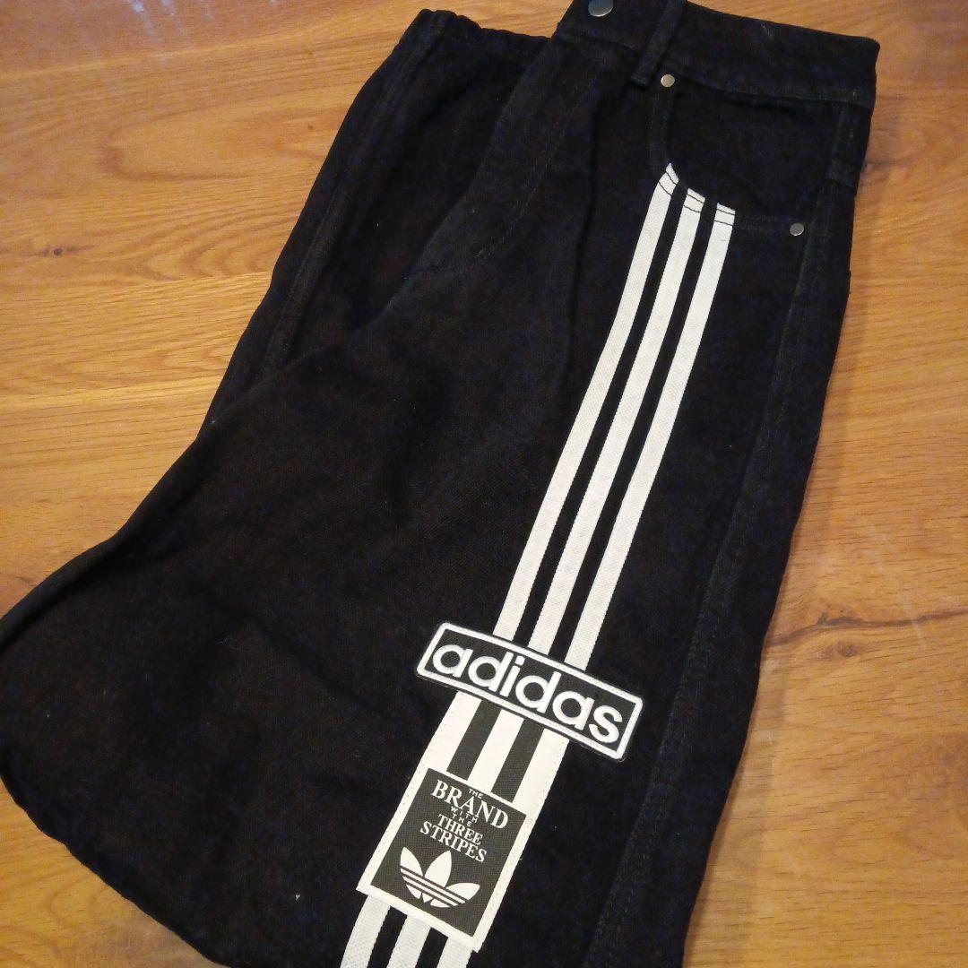 アディダス W ADIBREAK DENIM PT ロングパンツ JD0082