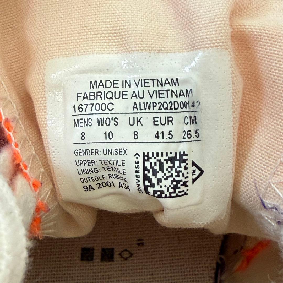 CONVERSE CT70 チャックテイラー26.5cm ネオンカラーハイカット