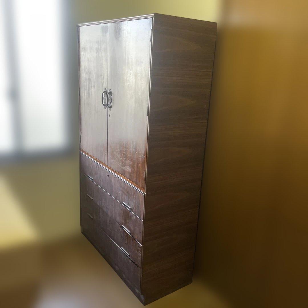 昭和レトロ　アンティーク　タンス