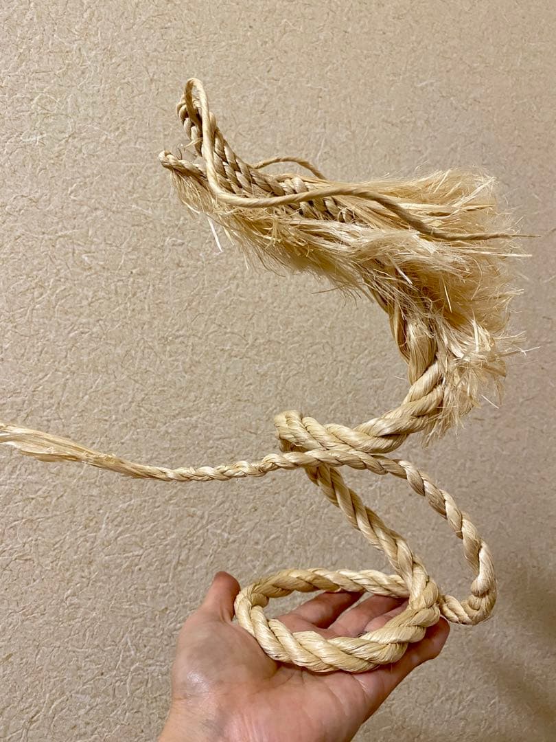 あなたの為につくる精麻龍Sサイズ鎮座スタイル10mm水晶宝珠つき