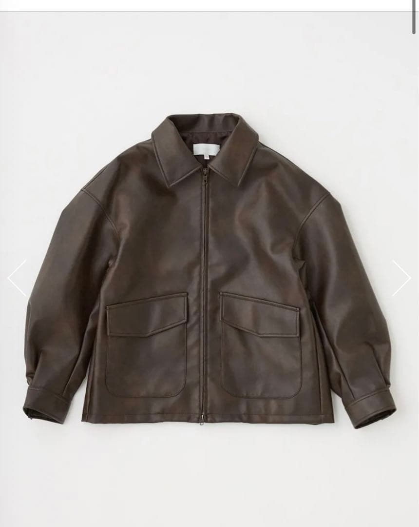 moussy ジャケット　 FAUX LEATHER OVER ジャケット